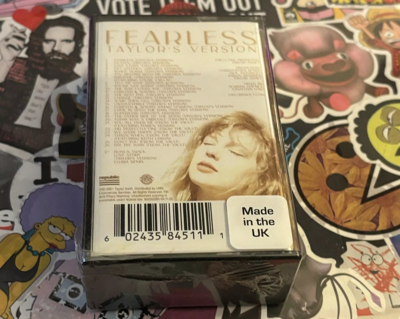 Taylor Swift - Fearless (Taylor's Version) 2xCassette