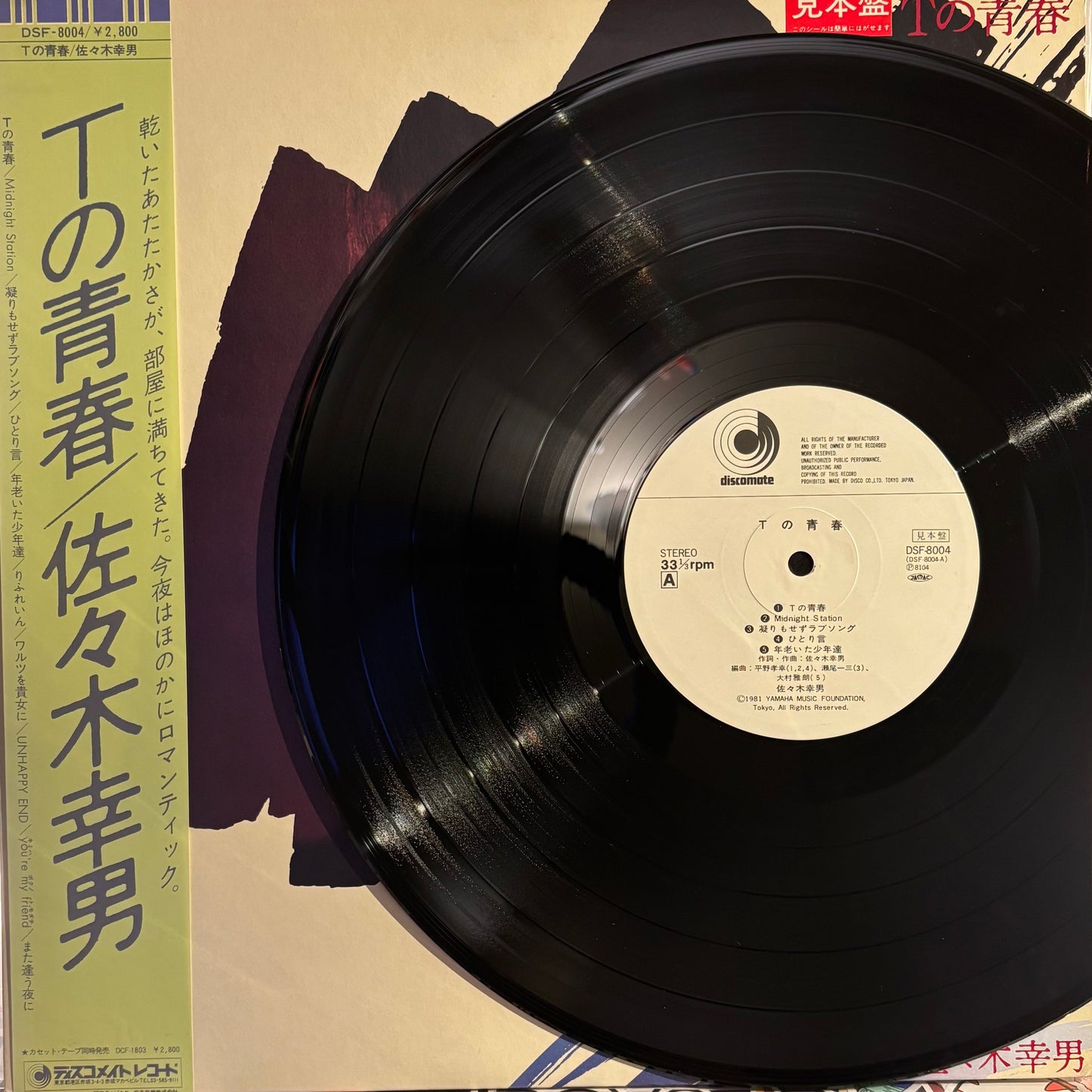 YUKIO SASAKi - T NO SEISHUN
