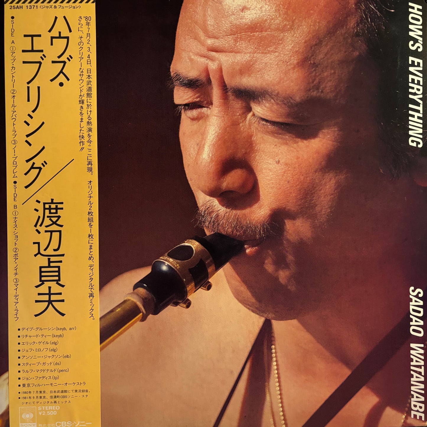 SADAO WATANABE - HOW'S EVERYTHING